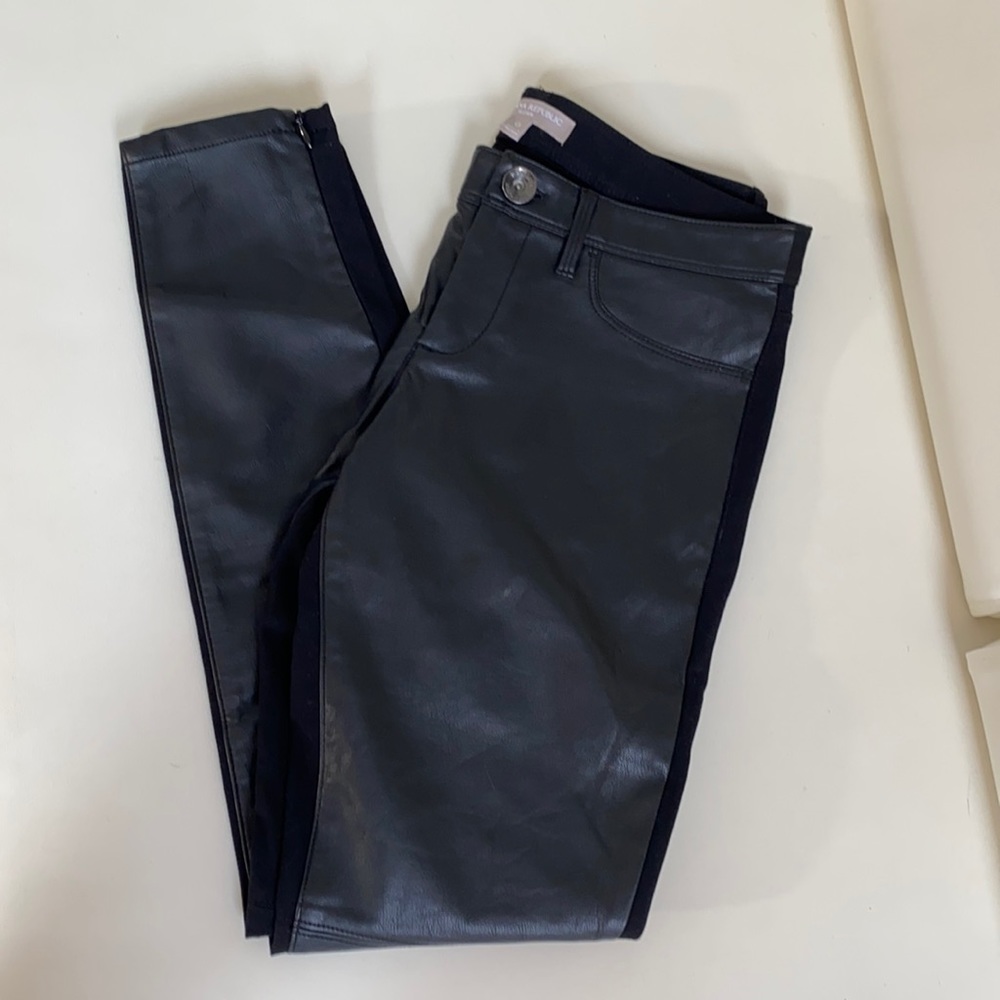 NWOT!Banana Republic Sloan Fit Faux Leather Jeans